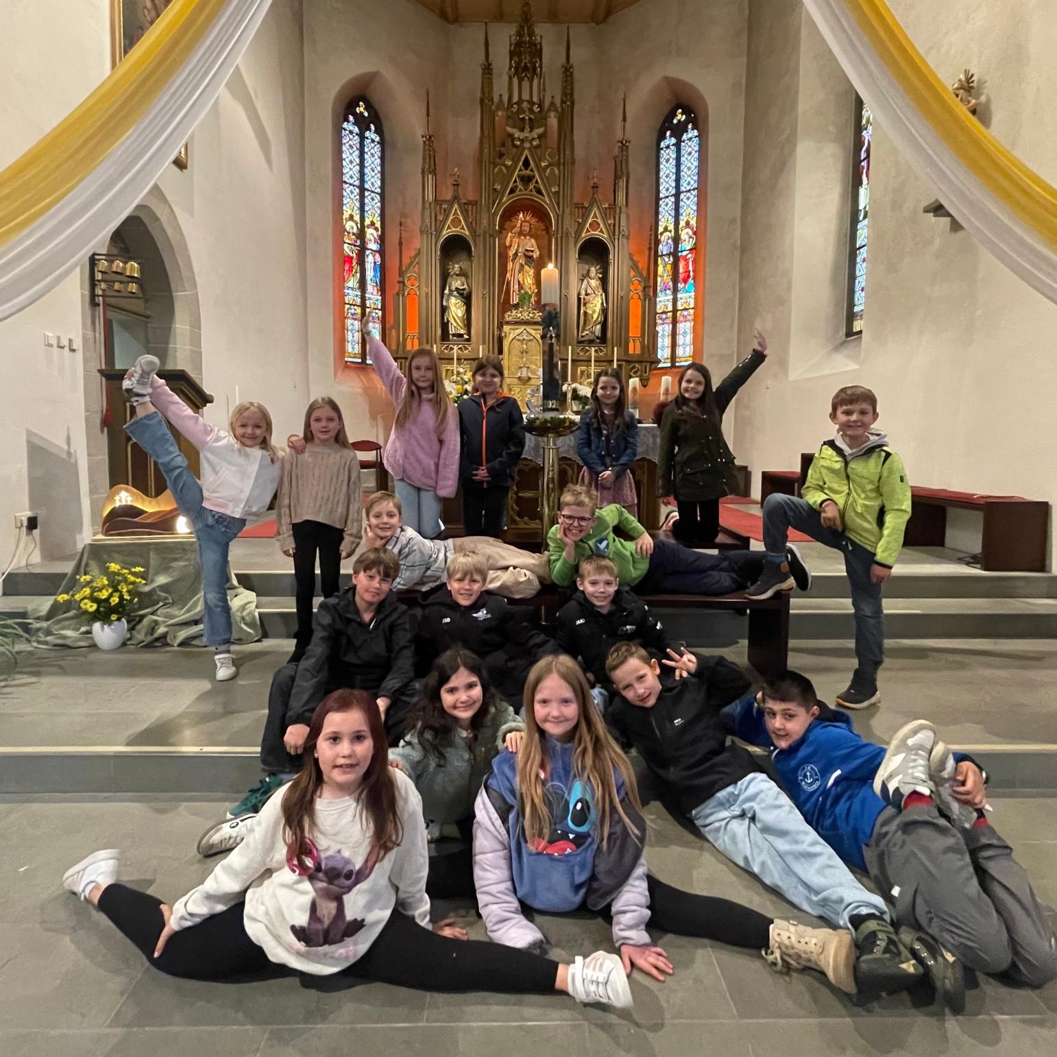 Kirchenführung Erstkommunionkinder 12.04.2026