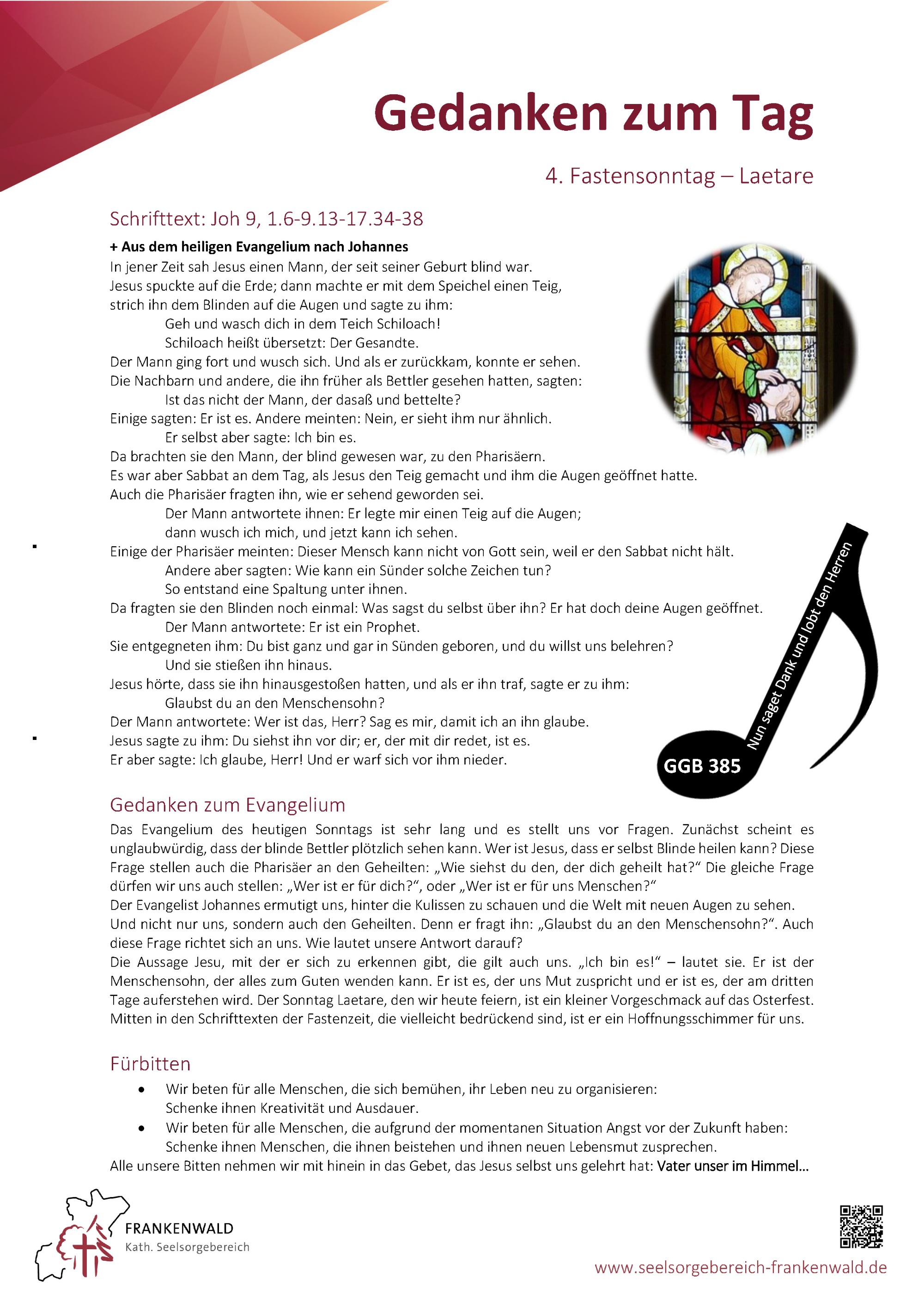 4.Wo - Sonntag (Laetare)