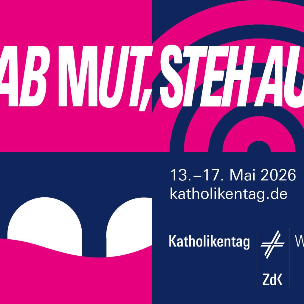 Bild Logo und Thema Katholikentag 2026