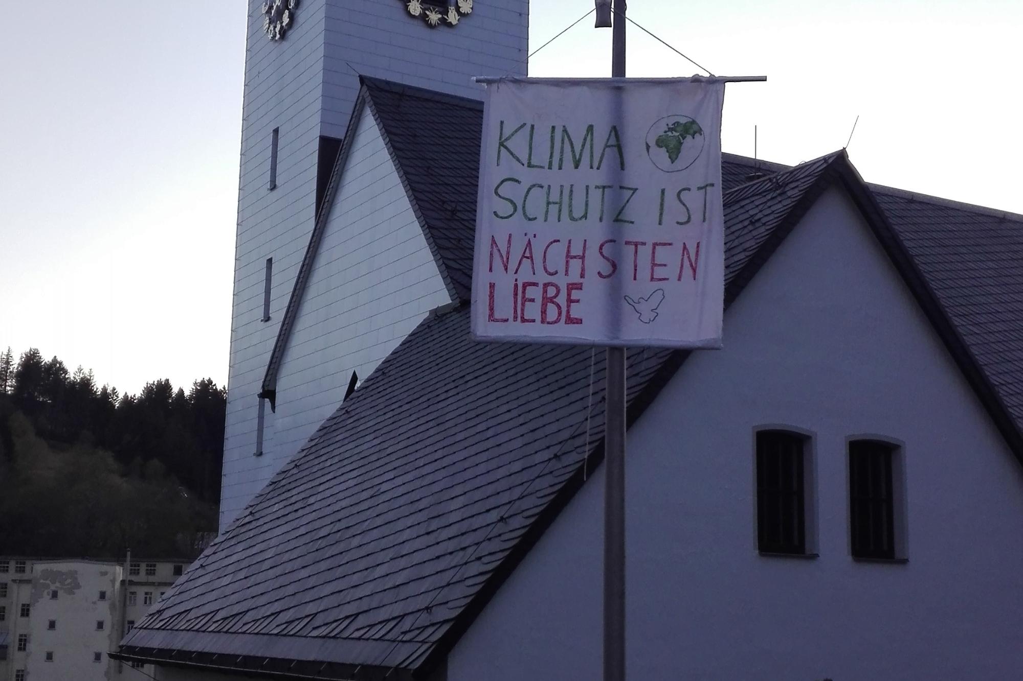 Plakat Klimaschutz Tettau