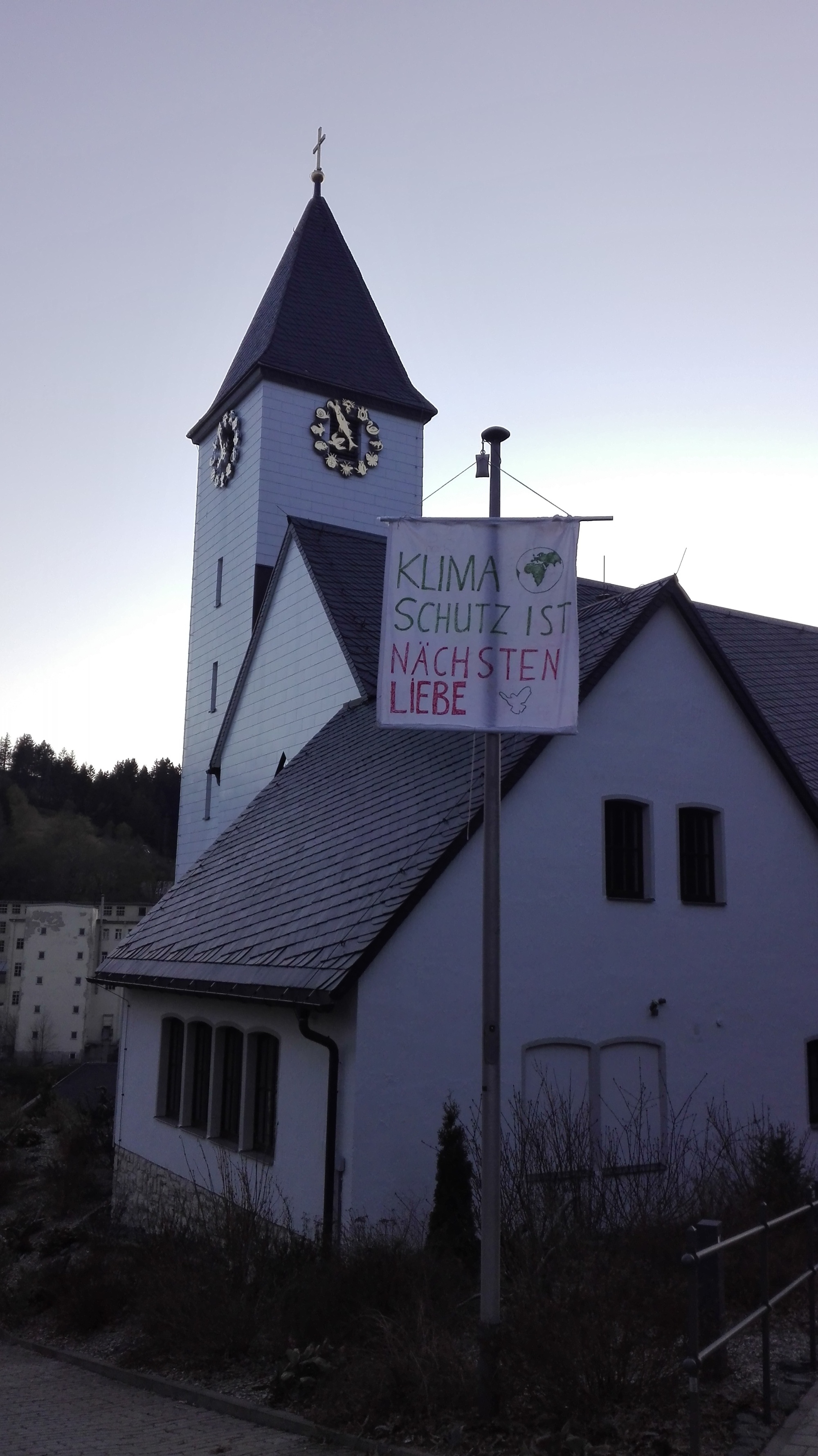 Plakat Klimaschutz Tettau