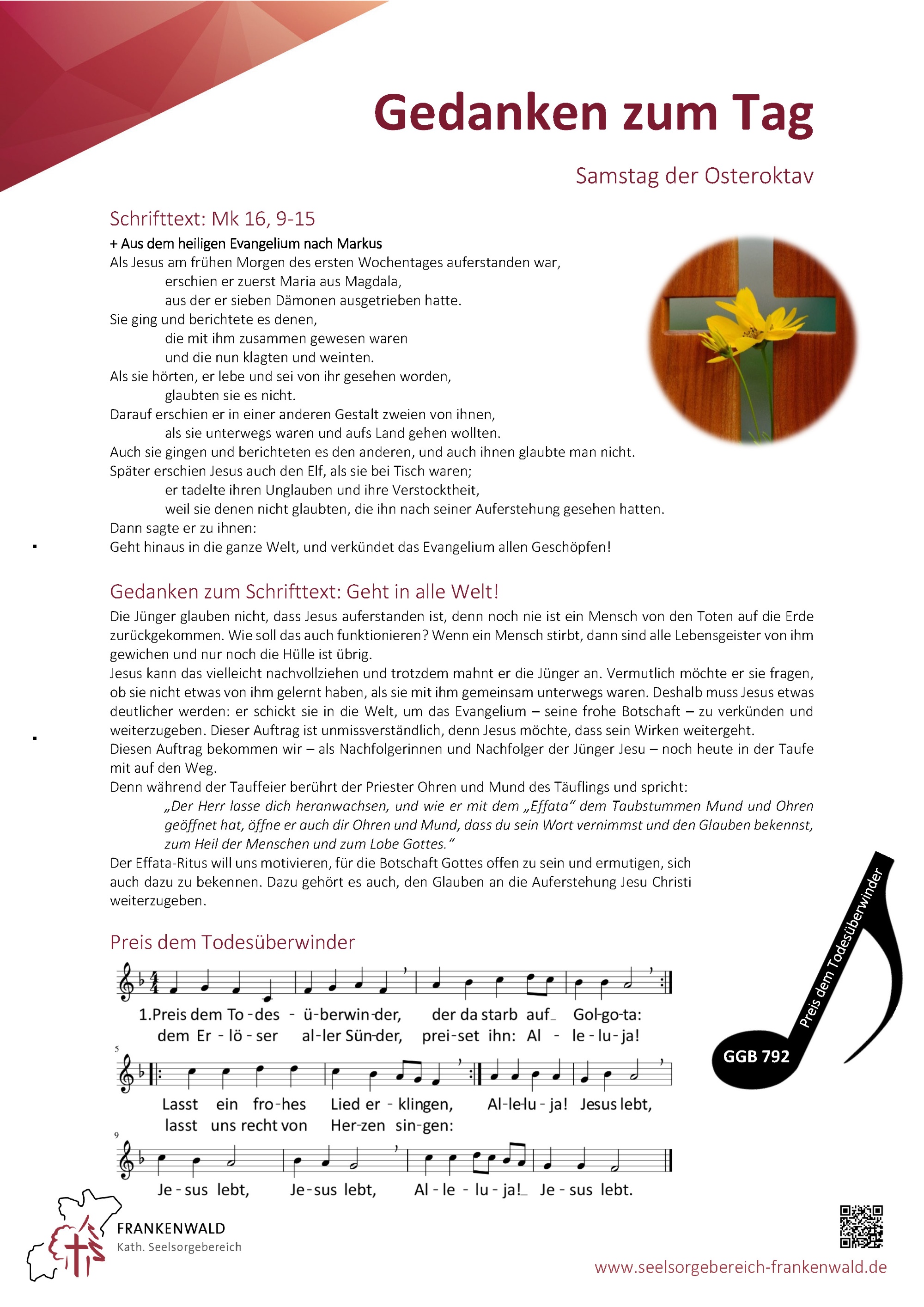 Samstag der Osteroktav