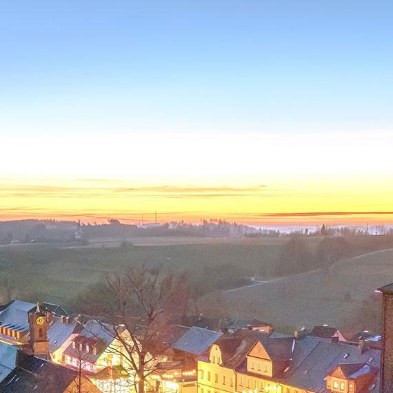 Pamoramablick in den frankenwald