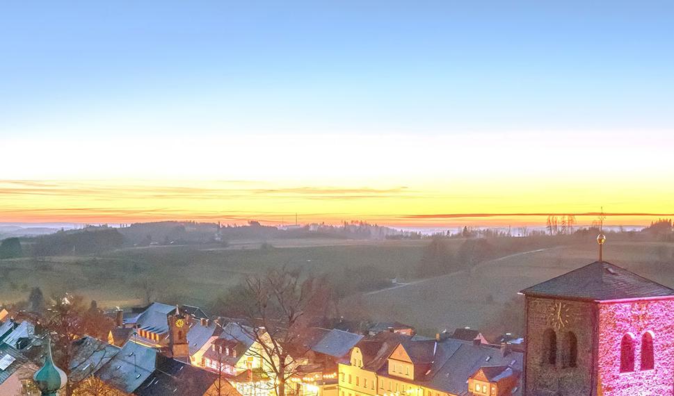 Pamoramablick in den frankenwald