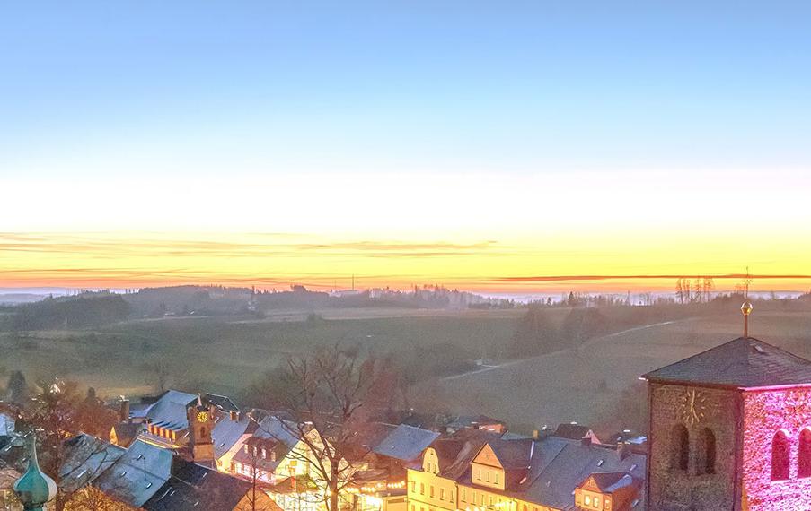 Pamoramablick in den frankenwald